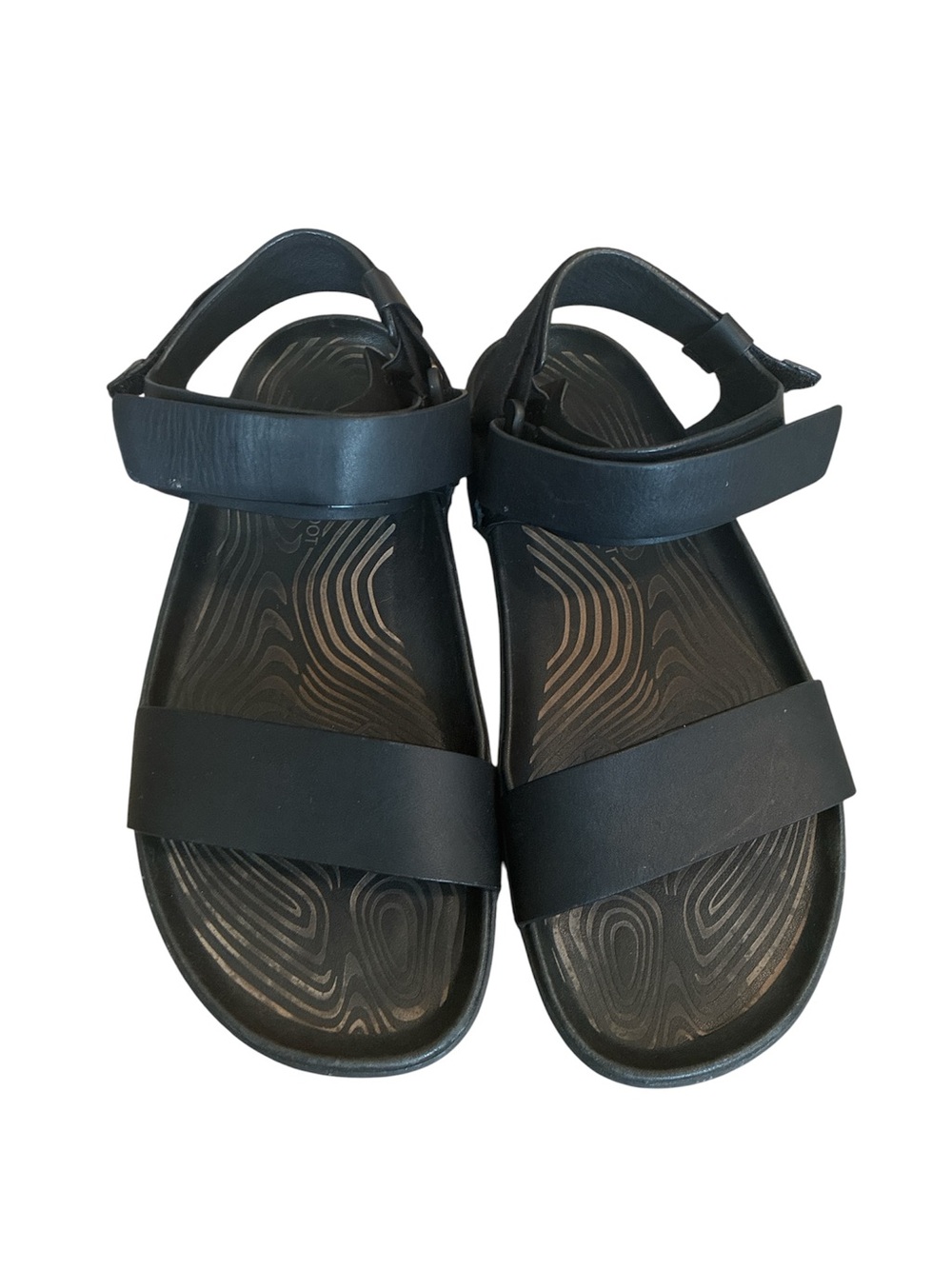 VIVOBAREFOOT SENSUS YIN SANDAL WOMENS. Black Open-Toe Strappy sandals. Sz EU 37. - Picture 2 of 16
